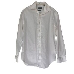 Michael Kors Slim Fit‎ White Dress Shirt Men's 15 32/33 Button Down